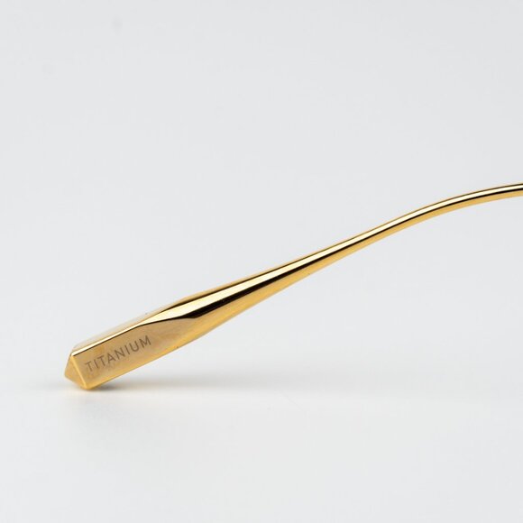 Valentino Women Sunglasses Gold Brown Gradient Mirror Pilot V-SEI VLS 111B 58 - Picture 9 of 14